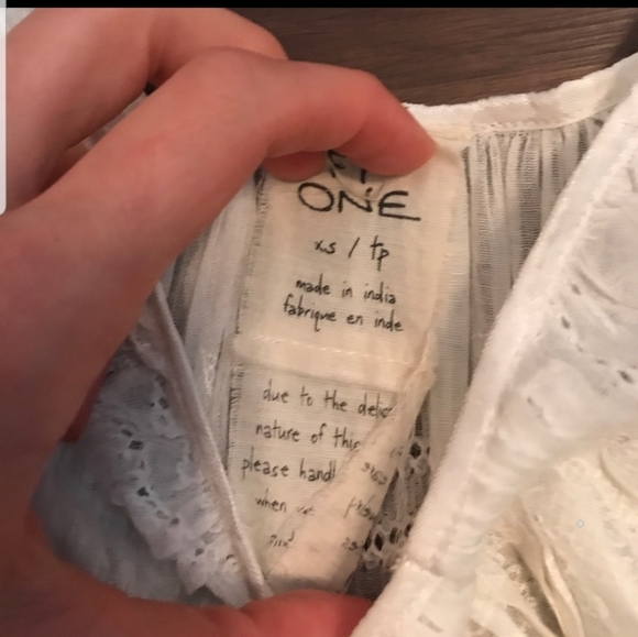 Free People One Boho Top - Picture 2 of 2